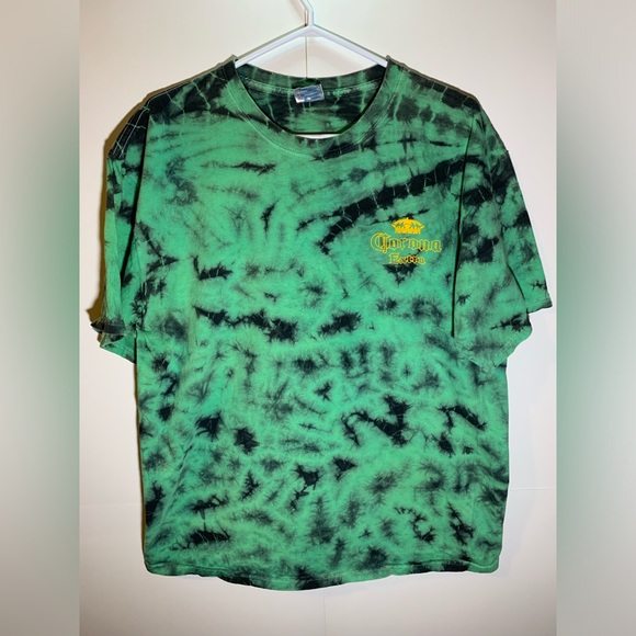 Vintage Corona tie dye graphic shirt - Picture 1 of 6